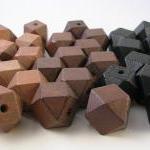 15 Wood Cube Beads Sampler Pack (wb50)
